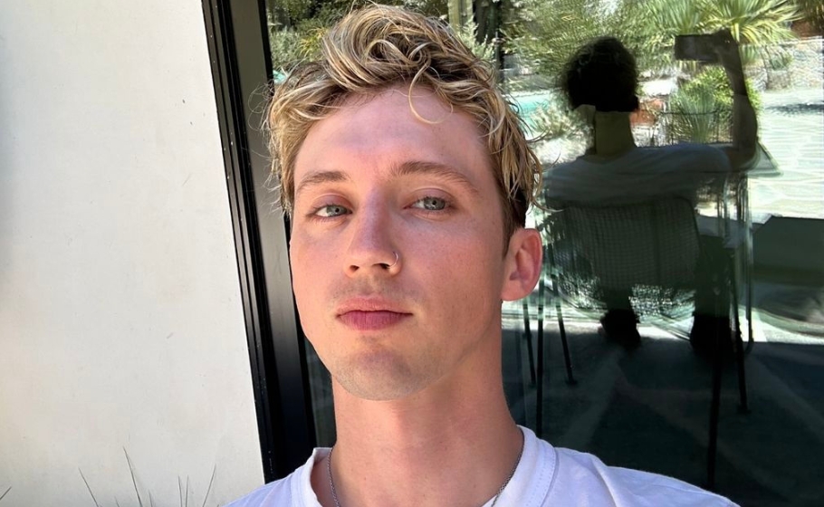 Instagram photo of Aussie pop star Troye Sivan, who's out on tour with Charli XCX