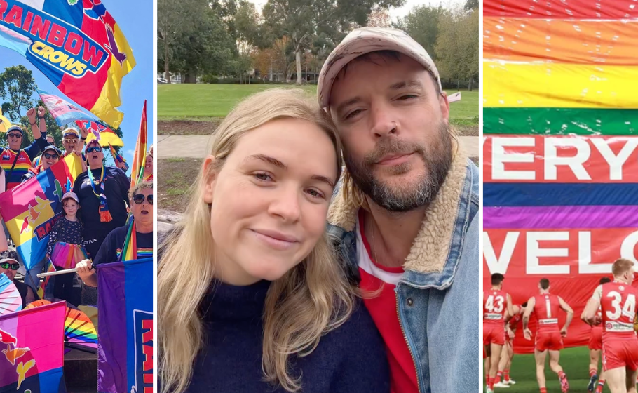 Lou Keck and Mitch Brown launch AFLM LGBTQIA+ fan experience survey